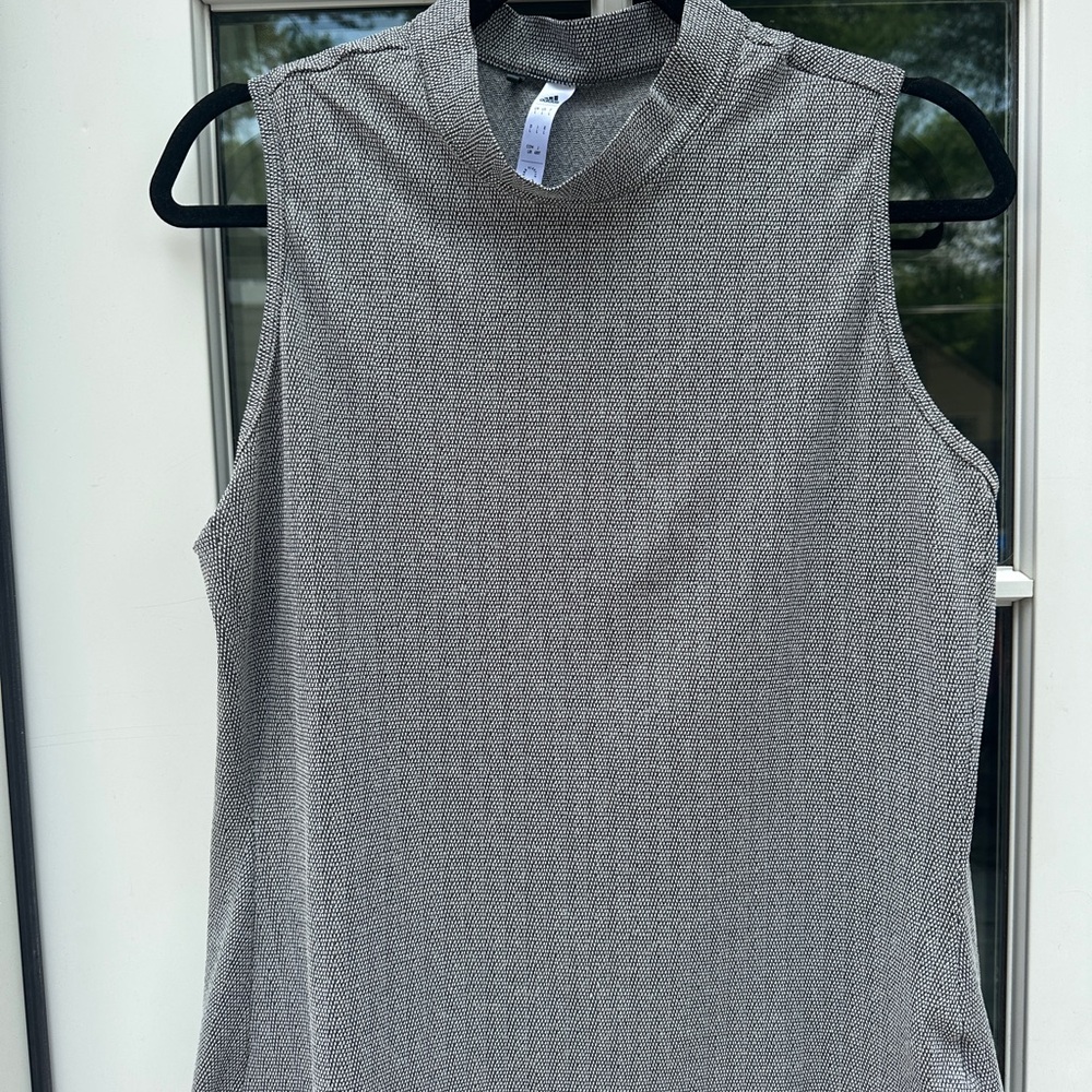 Gray Sleeveless Women's Top